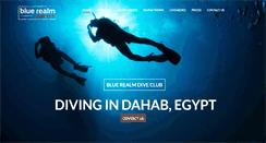 Desktop Screenshot of bluerealmdiving.com