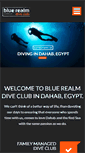 Mobile Screenshot of bluerealmdiving.com